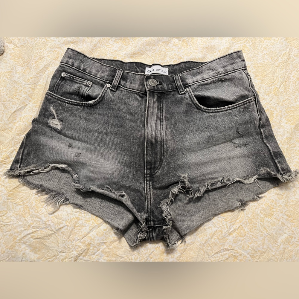 Zara Dark Gray Denim Jeans